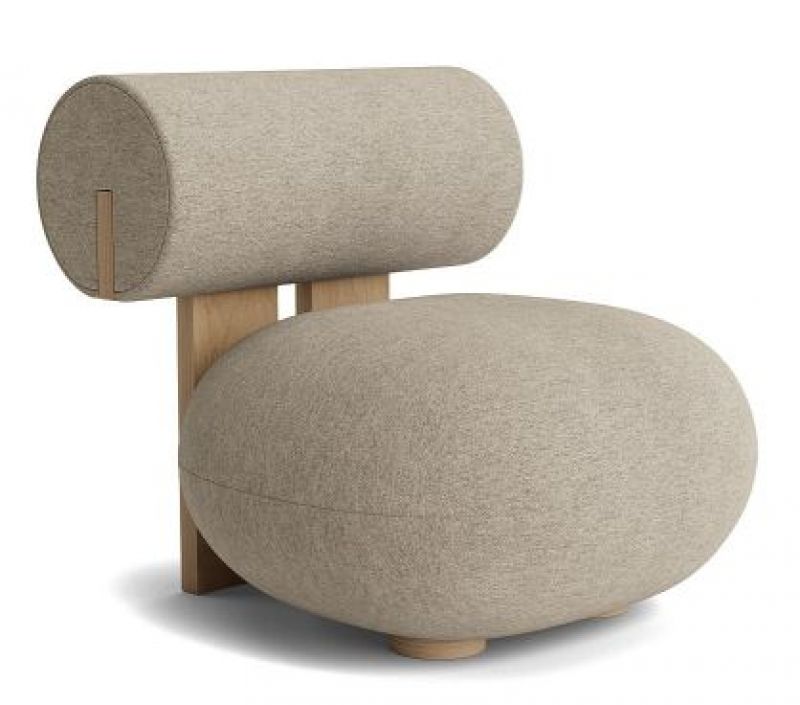 Hippo Lounge Natural Oak Norr11